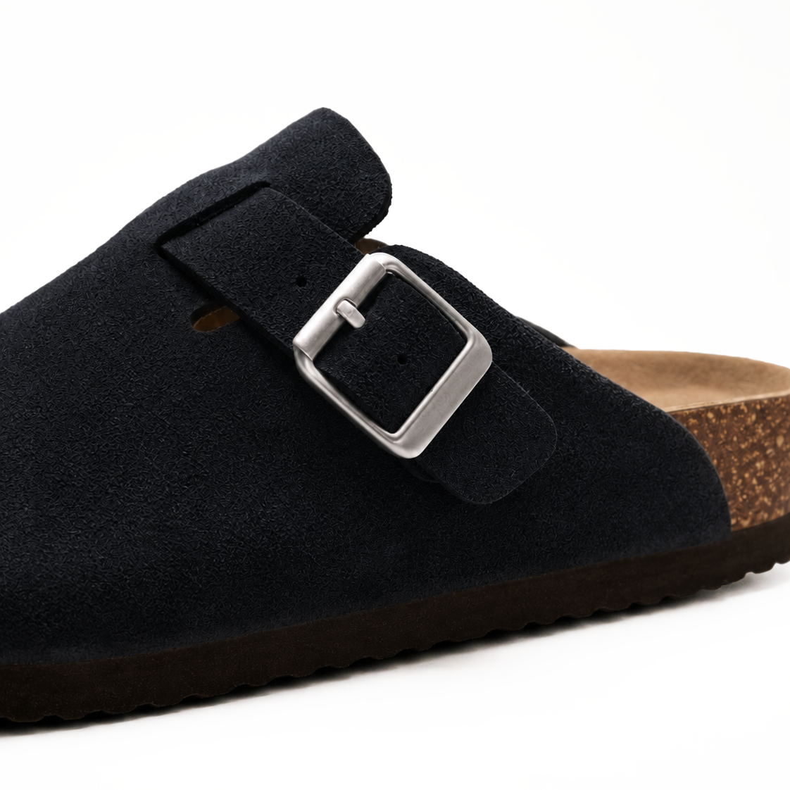Suede Clogs