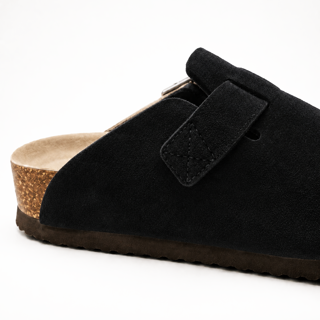 Suede Clogs