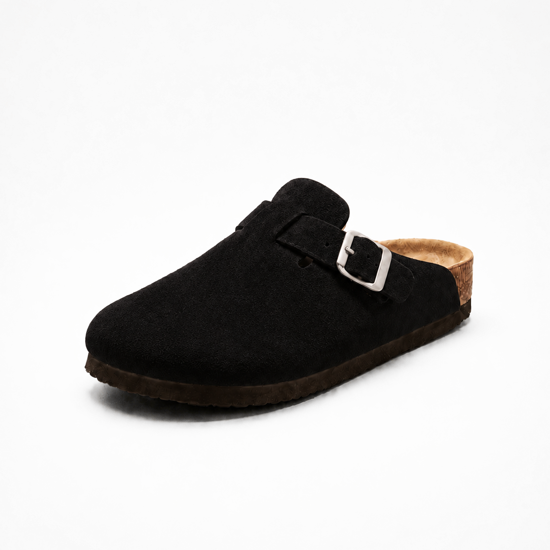 Suede Clogs