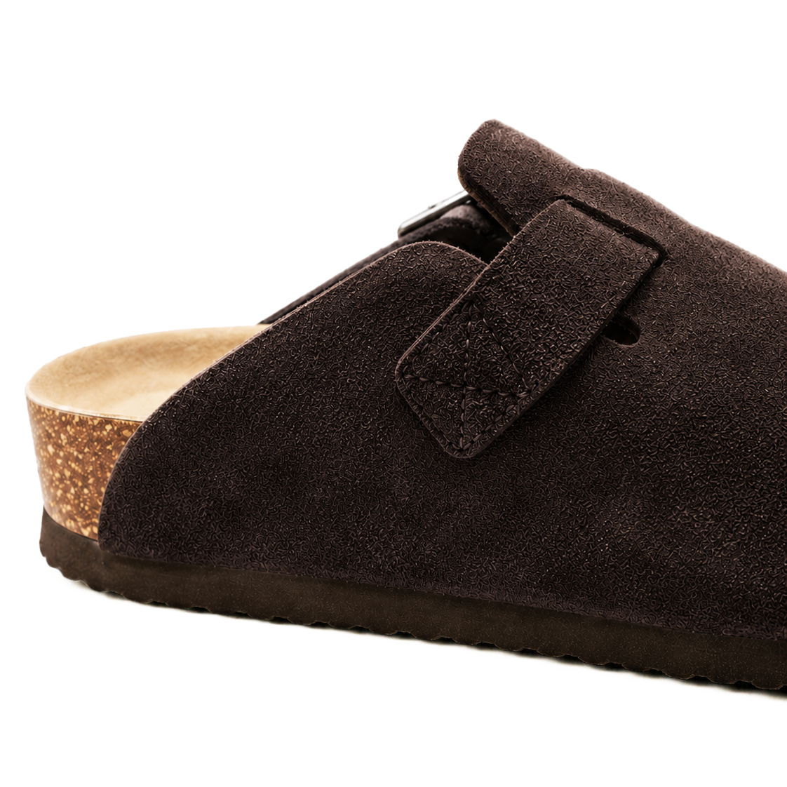 Suede Clogs