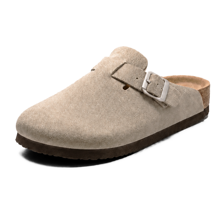 Suede Clogs