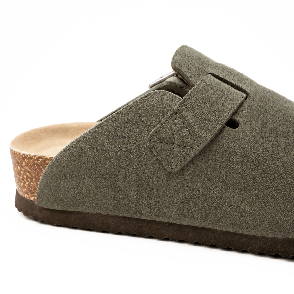Suede Clogs
