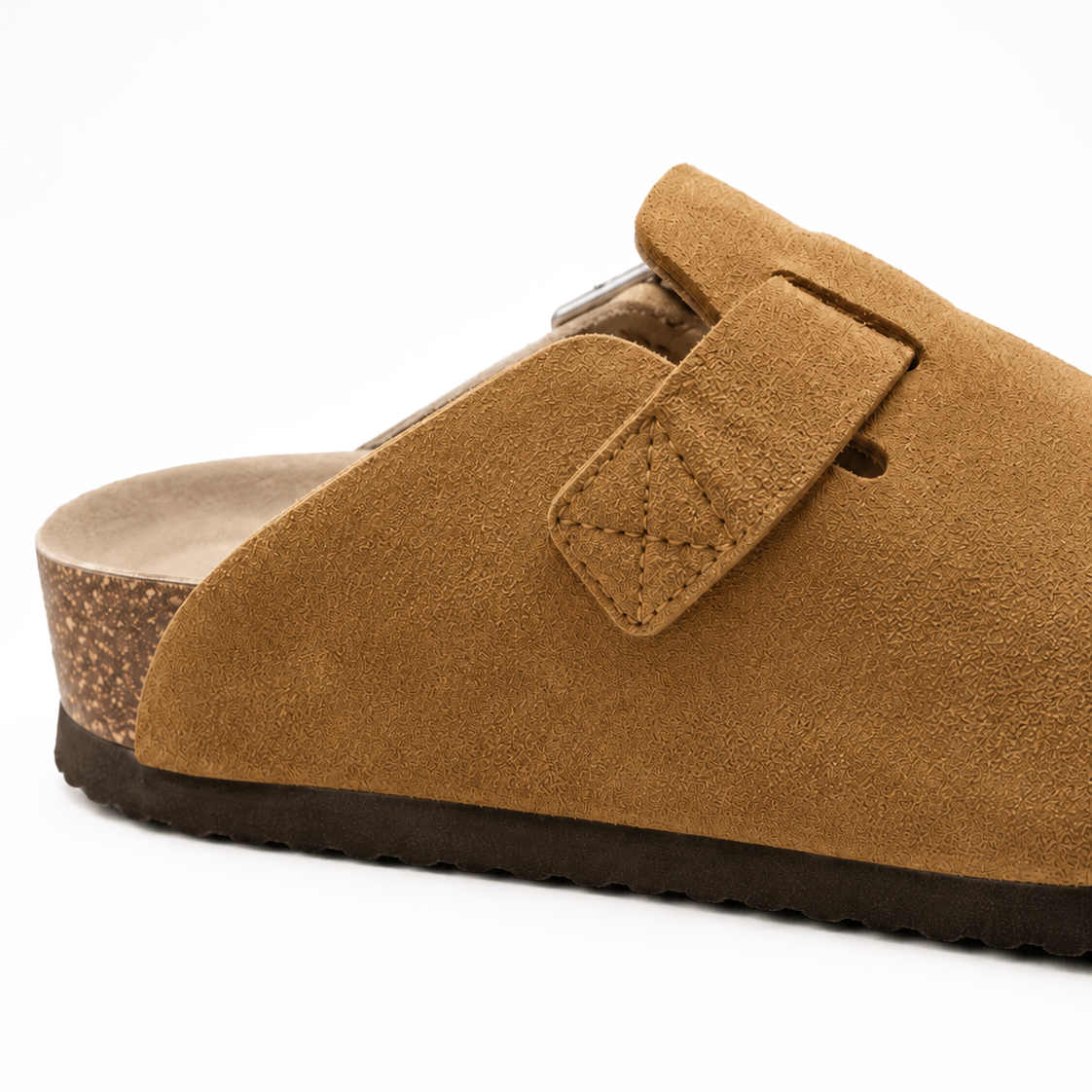 Suede Clogs