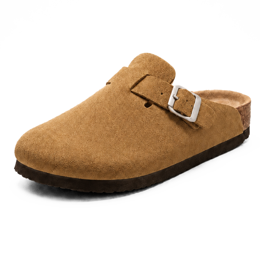 Suede Clogs