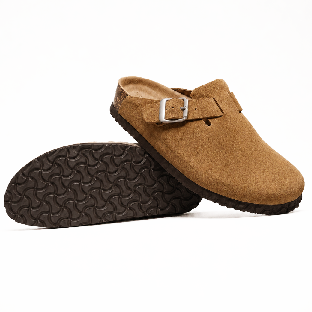 Suede Clogs