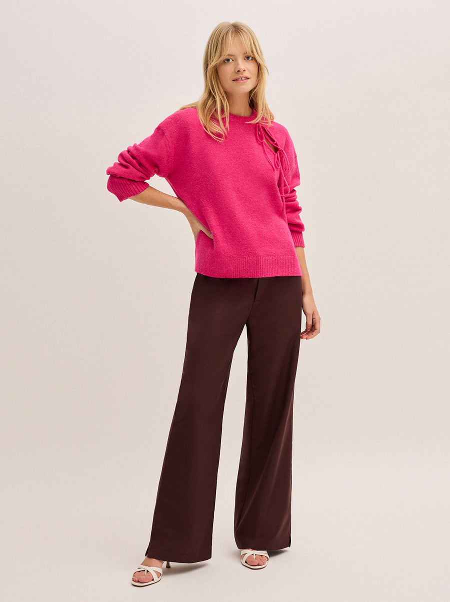 Alana Pink Knit Jumper