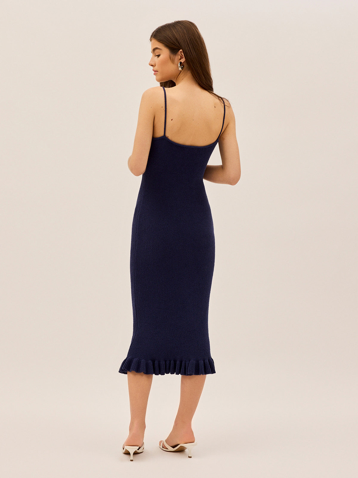 Betty Navy Knit Dress