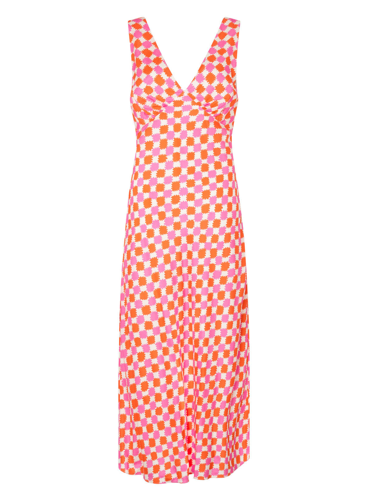 Claire Picnic Check Slip Dress