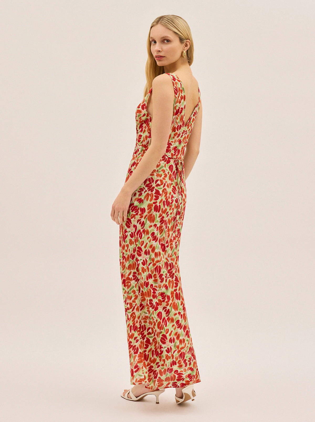 Danna Tulip Print Dress