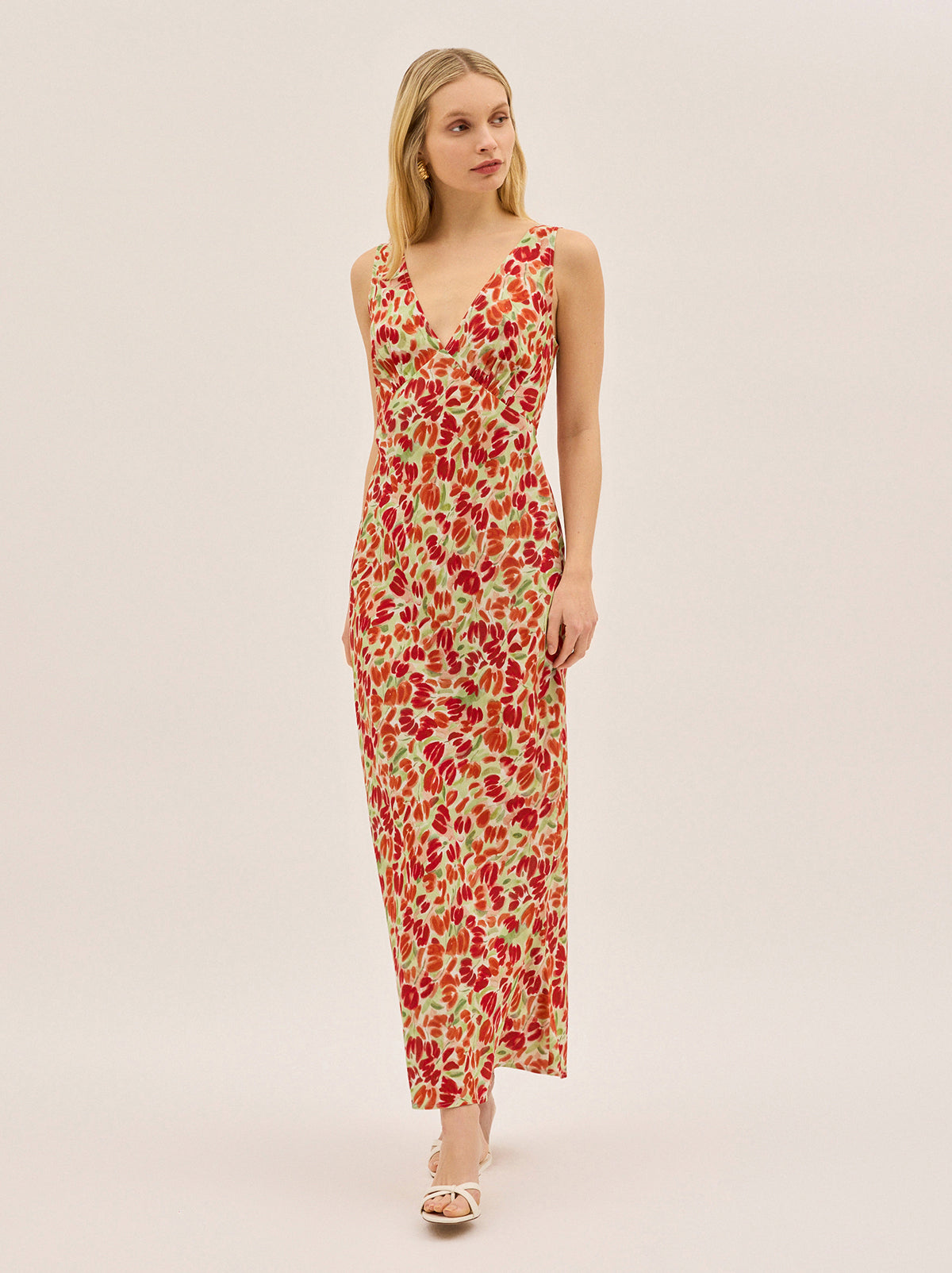 Danna Tulip Print Dress