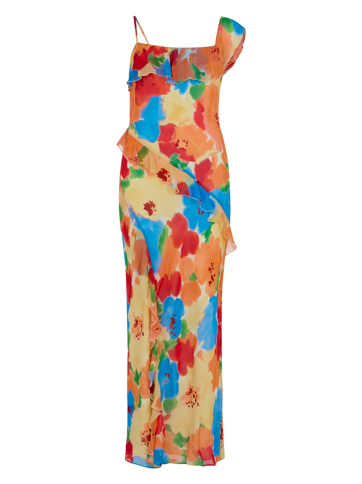 Delphina Watercolour Floral Dress