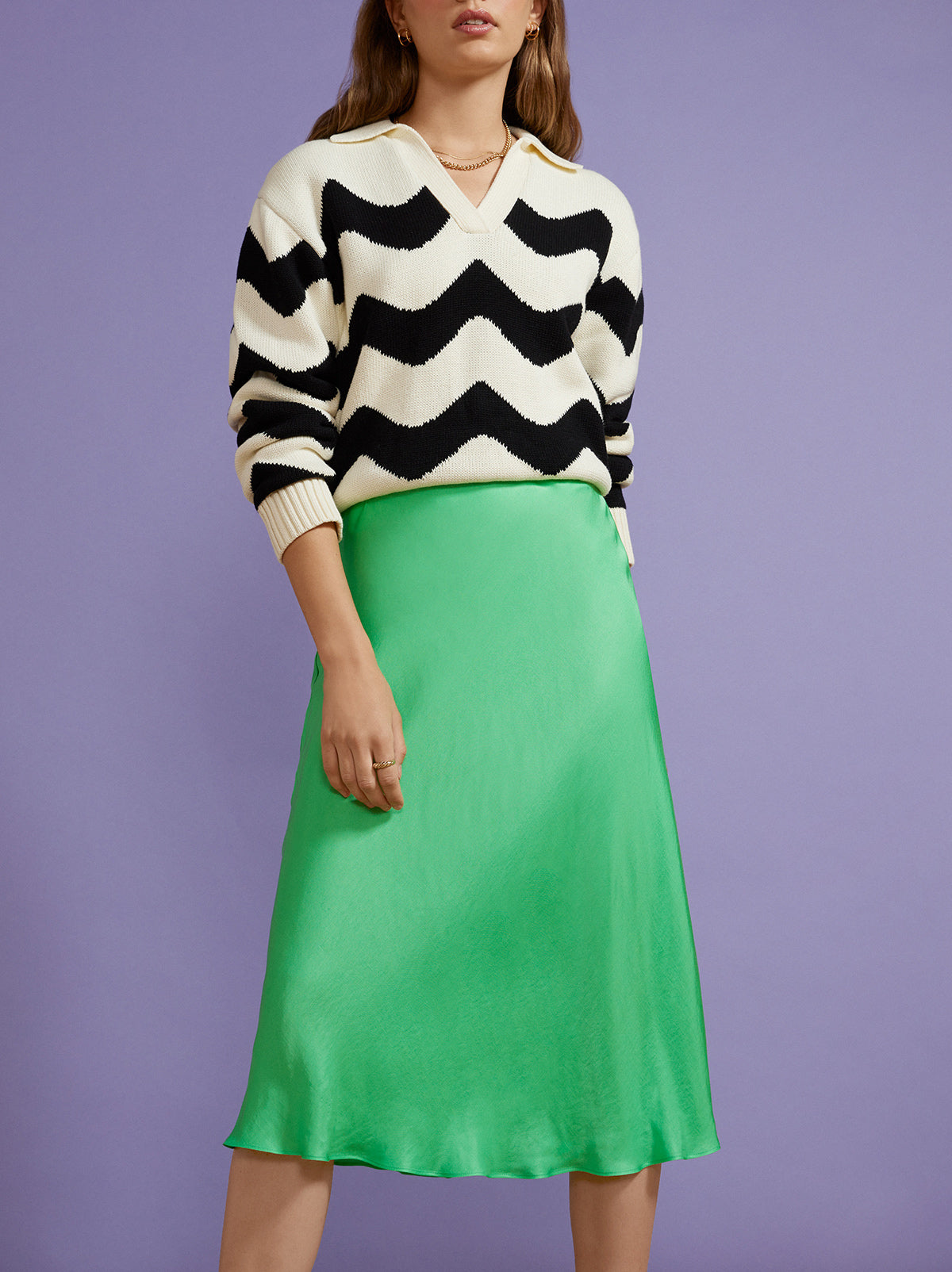 Dylan Apple Green Skirt
