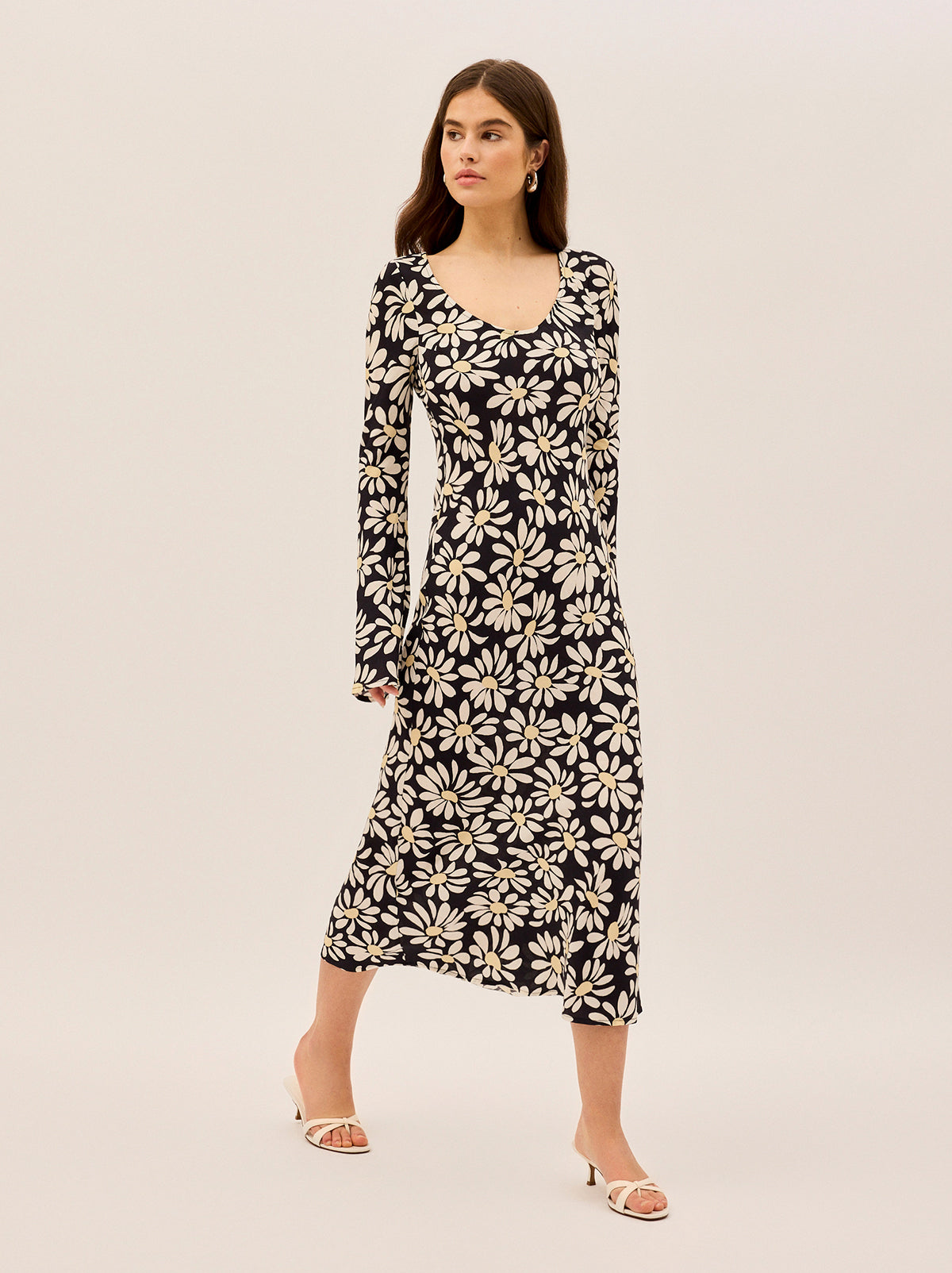 Gia Daisy Print Dress