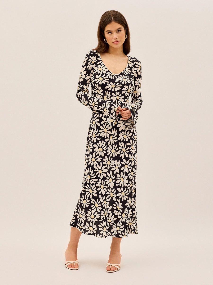 Gia Daisy Print Dress