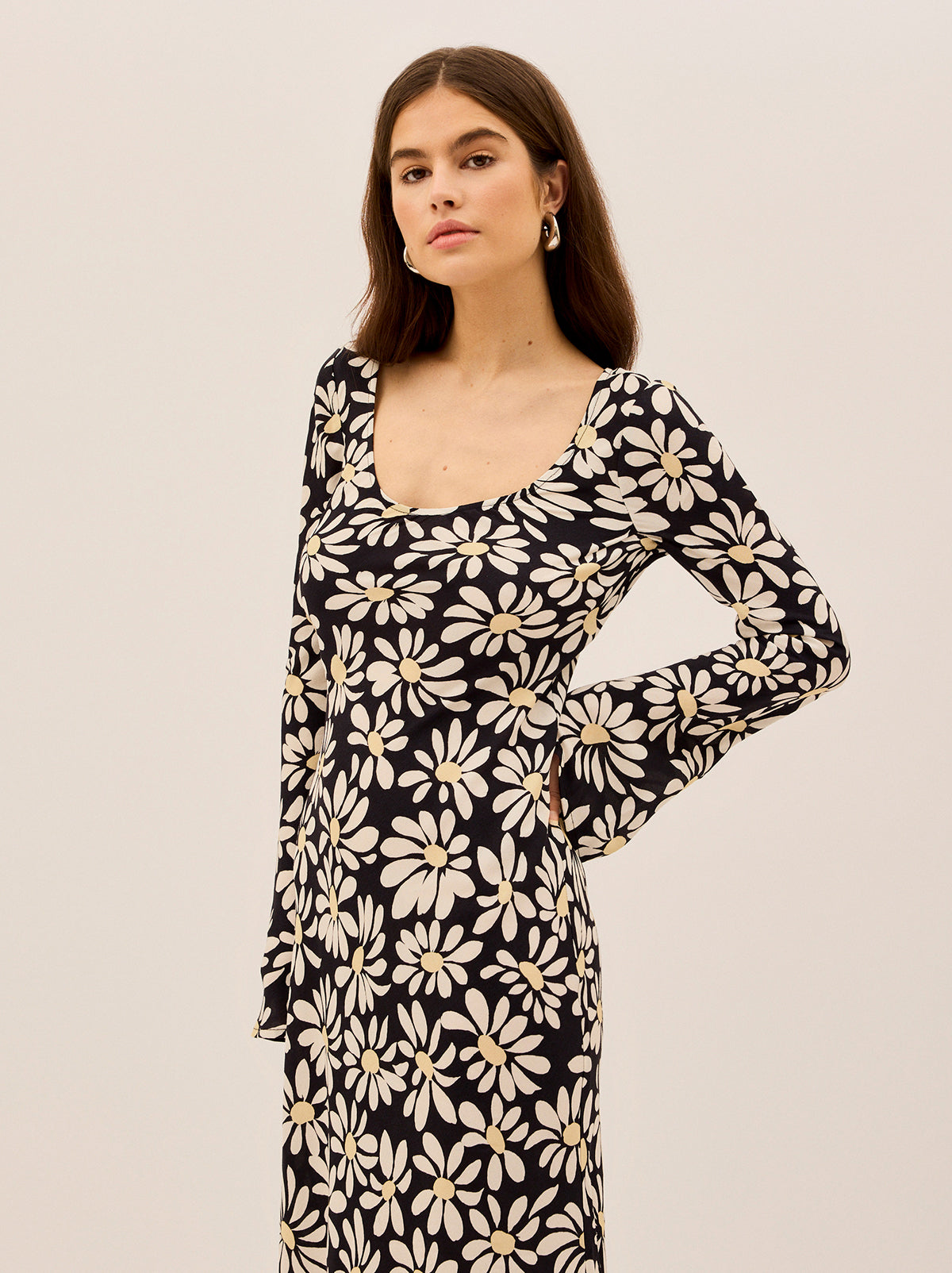 Gia Daisy Print Dress