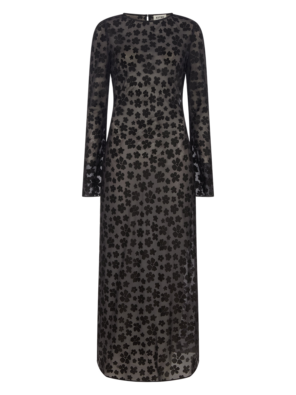 Giselle Black Floral Dress