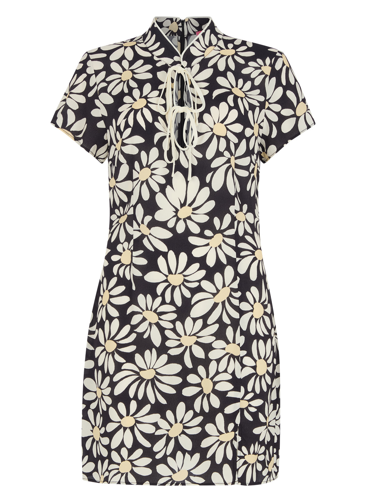 Gretchen Daisy Print Mini Dress