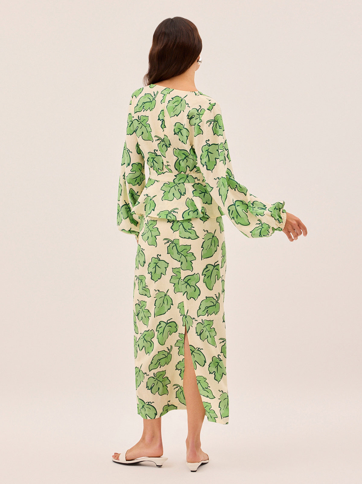 Irene Green Vine Leaf Top