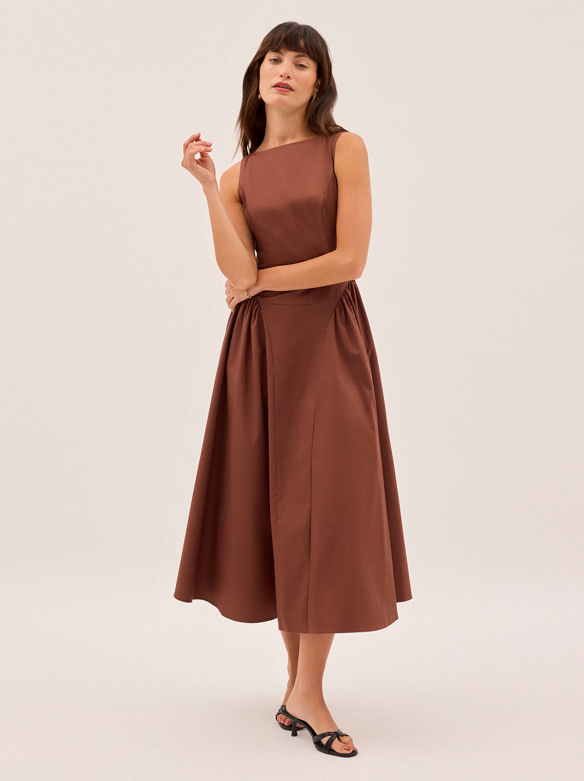 Josephine Sienna Cotton Dress