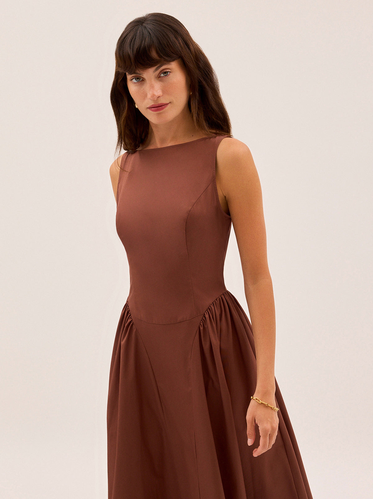 Josephine Sienna Cotton Dress
