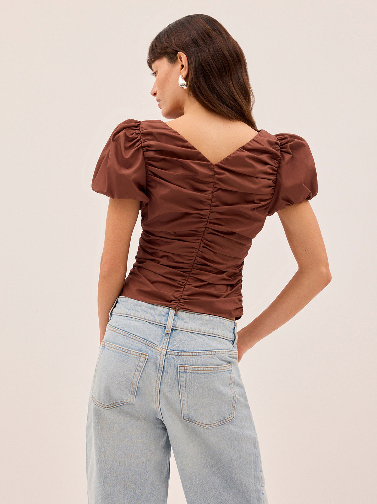 Nyla Sienna Cotton Top
