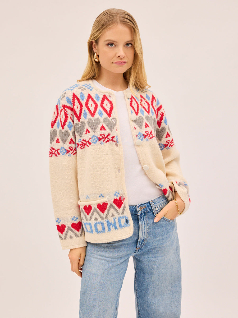 Pandora Fairisle Knit Cardigan