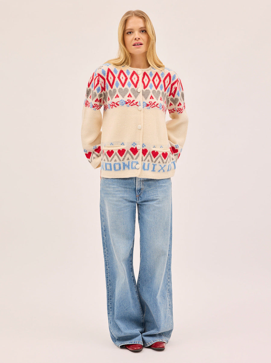 Pandora Fairisle Knit Cardigan