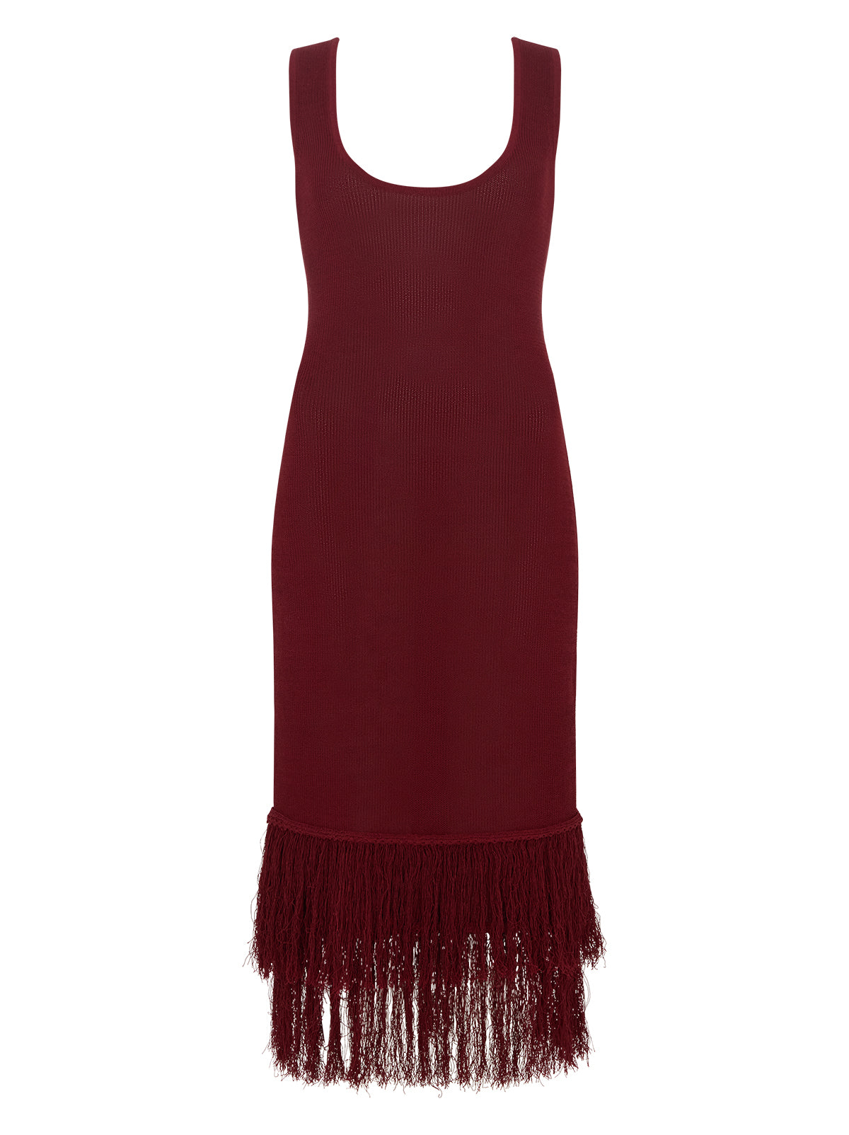 Sandra Red Knit Dress