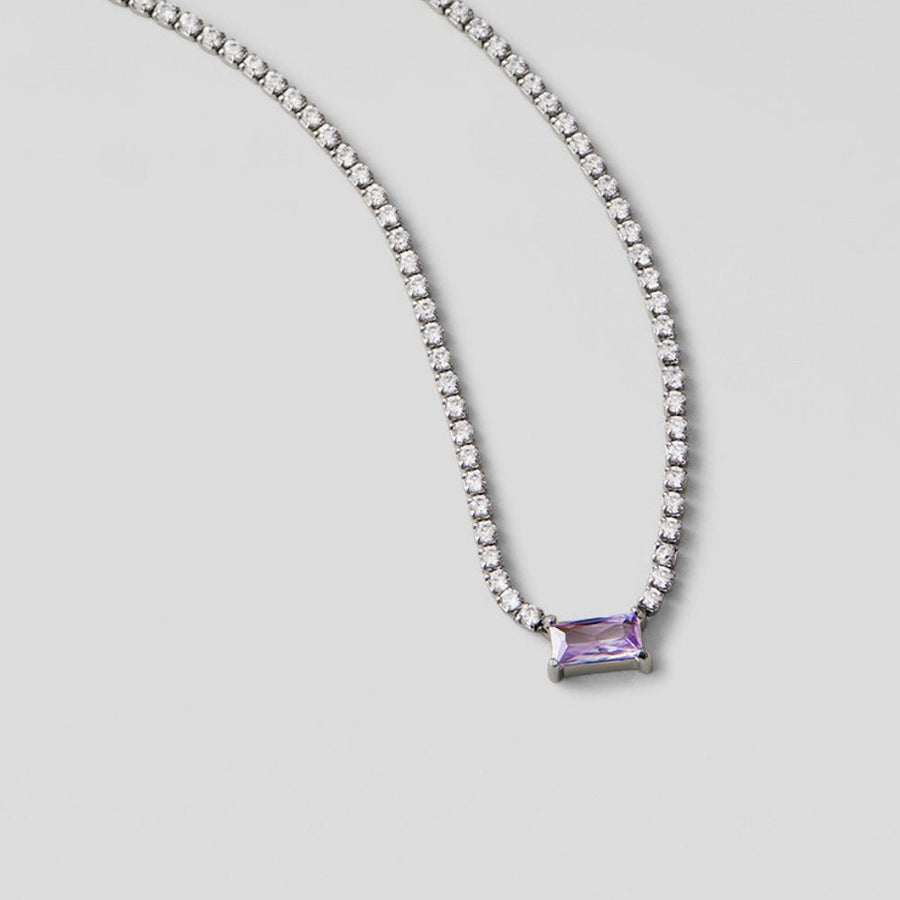 Silver Luxe Crystal Necklace