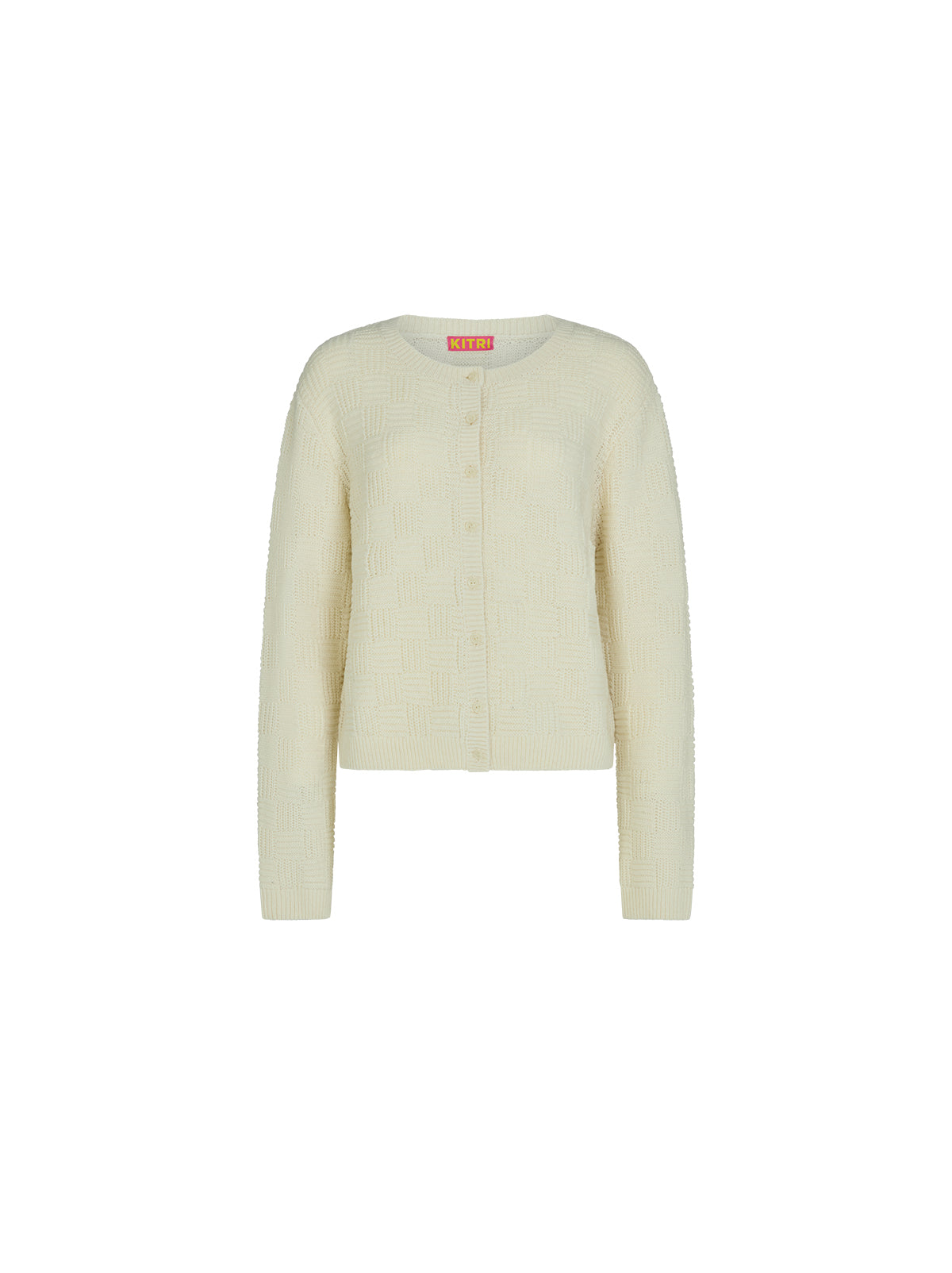 Terri Ivory Knit Cardigan